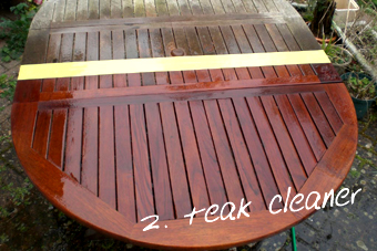 2. Teak Table Teak Cleaner